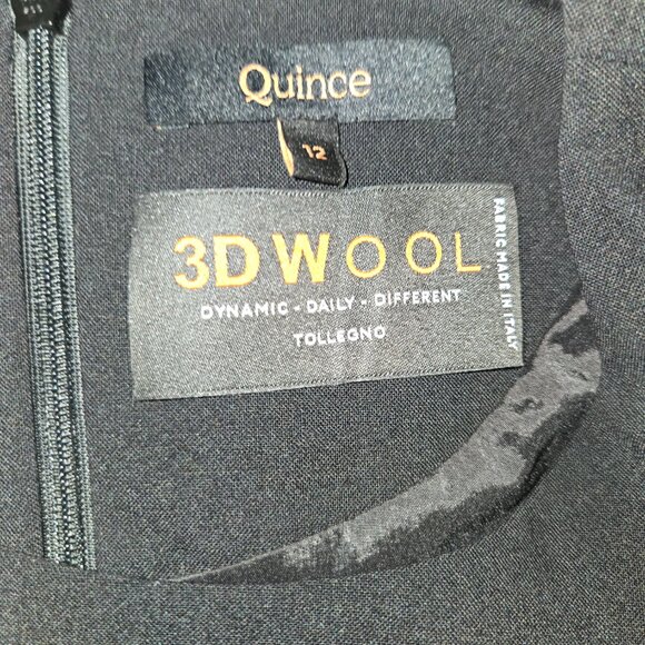 Quince 3D Wool Dress - Picture 3 of 3
